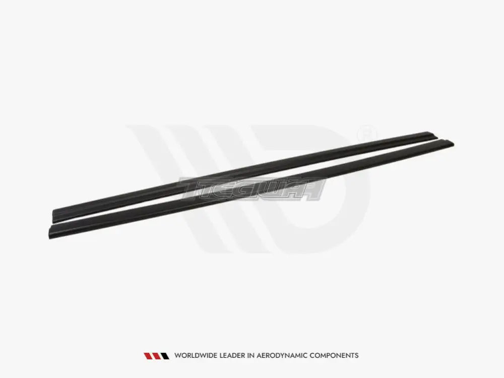 Maxton Design Side Skirts Diffusers Audi S7 A7 S-line C7 FL 10-14