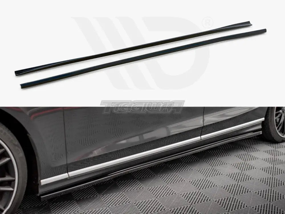 Maxton Design Side Skirts Diffusers Audi S8 A8 S-Line D5