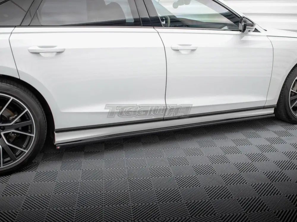 Maxton Design Side Skirts Diffusers Audi S8 A8 S-Line D5