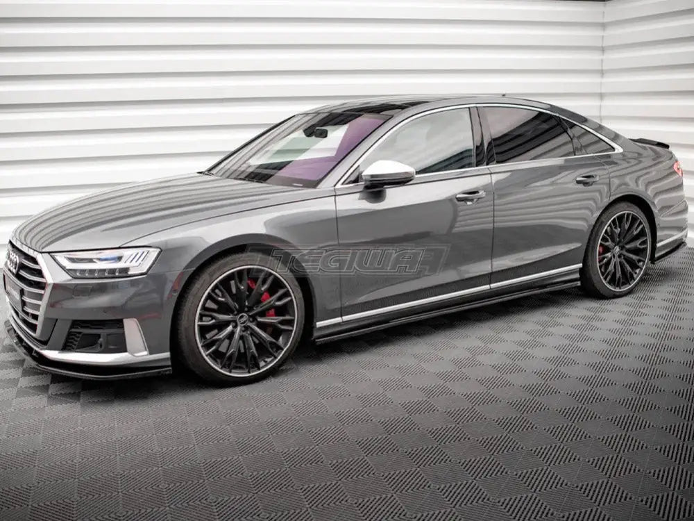 Maxton Design Side Skirts Diffusers Audi S8 A8 S-Line D5