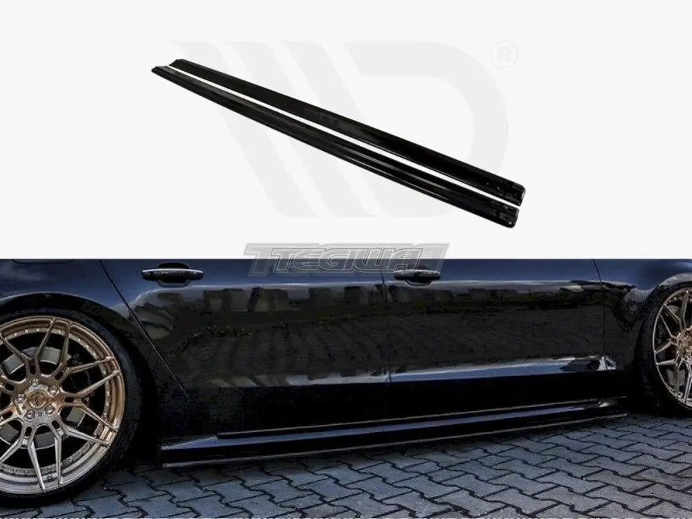 Maxton Design Side Skirts Diffusers Audi S8 D4 FL 15-17