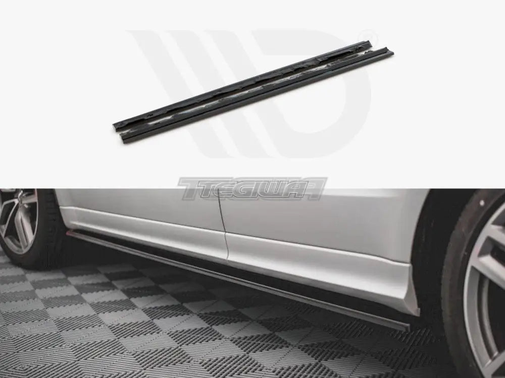 Maxton Design Side Skirts Diffusers Audi SQ5 MK1 8R 12-17