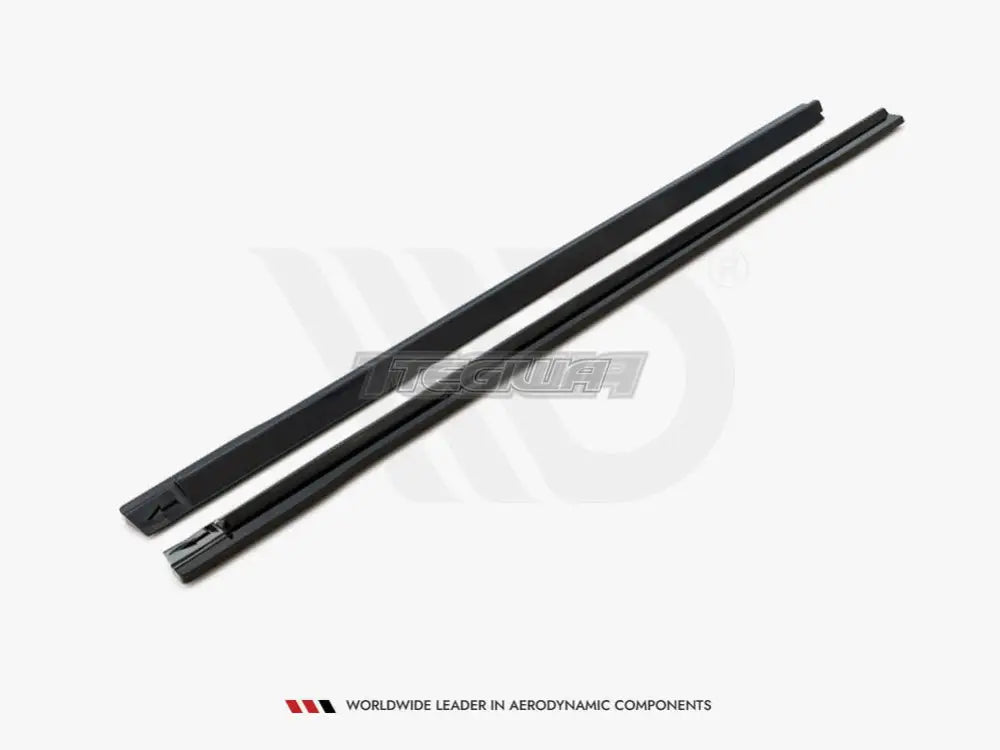 Maxton Design Side Skirts Diffusers Audi SQ7 Q7 S-line MK2 4M Facelift 2019-