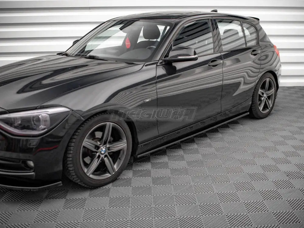 Maxton Design Side Skirts Diffusers BMW 1-Series F20 11-15