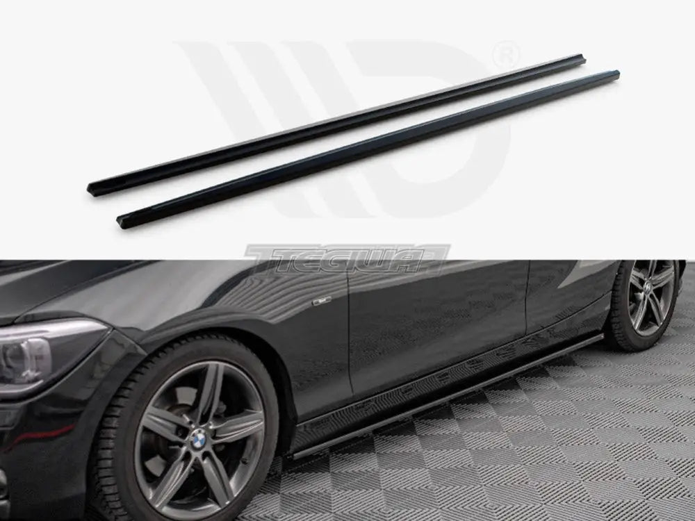 Maxton Design Side Skirts Diffusers BMW 1-Series F20 11-15