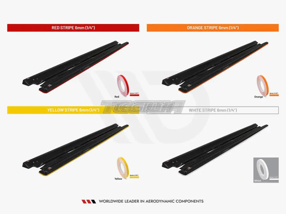 Maxton Design Side Skirts Diffusers BMW 1-Series F21 M135I M140I M-pack