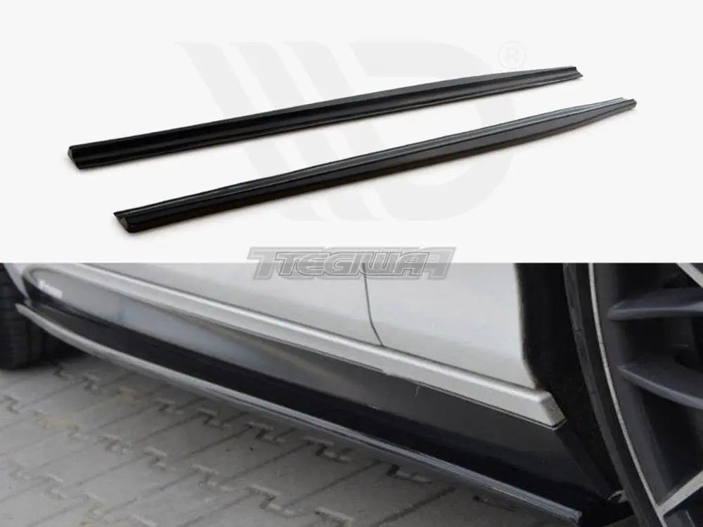 Maxton Design Side Skirts Diffusers BMW 1-Series F21 M135I M140I M-pack