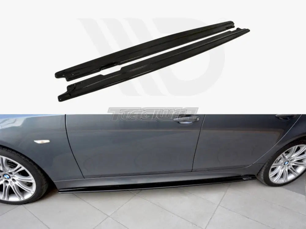 Maxton Design Side Skirts Diffusers BMW 5-Series E60 61 M-pack