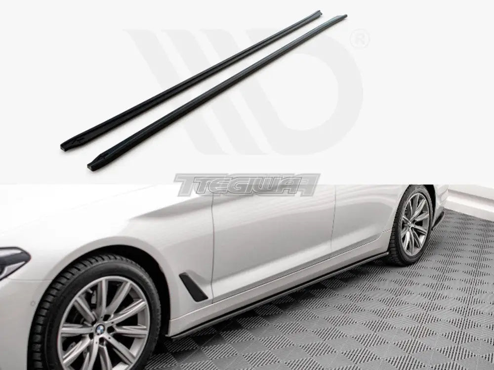 Maxton Design Side Skirts Diffusers BMW 5-Series G30 17-20