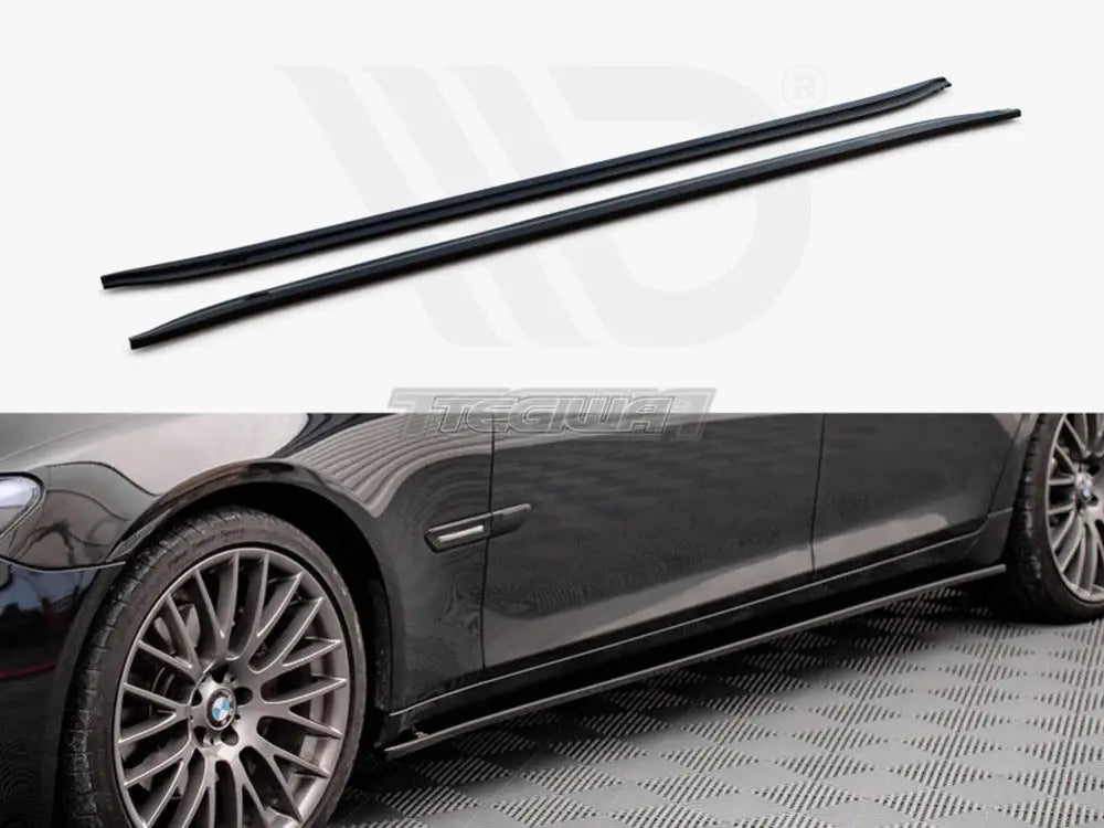 Maxton Design Side Skirts Diffusers BMW 7-Series M-pack F01 09-13