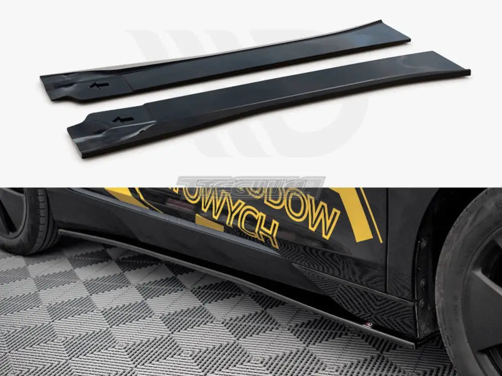 Maxton Design Side Skirts Diffusers BMW I3 MK1 Facelift 17-22