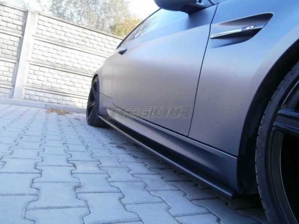 Maxton Design Side Skirts Diffusers BMW M3 E92 E93 09-13