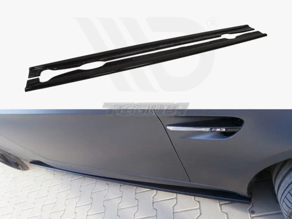 Maxton Design Side Skirts Diffusers BMW M3 E92 E93 09-13