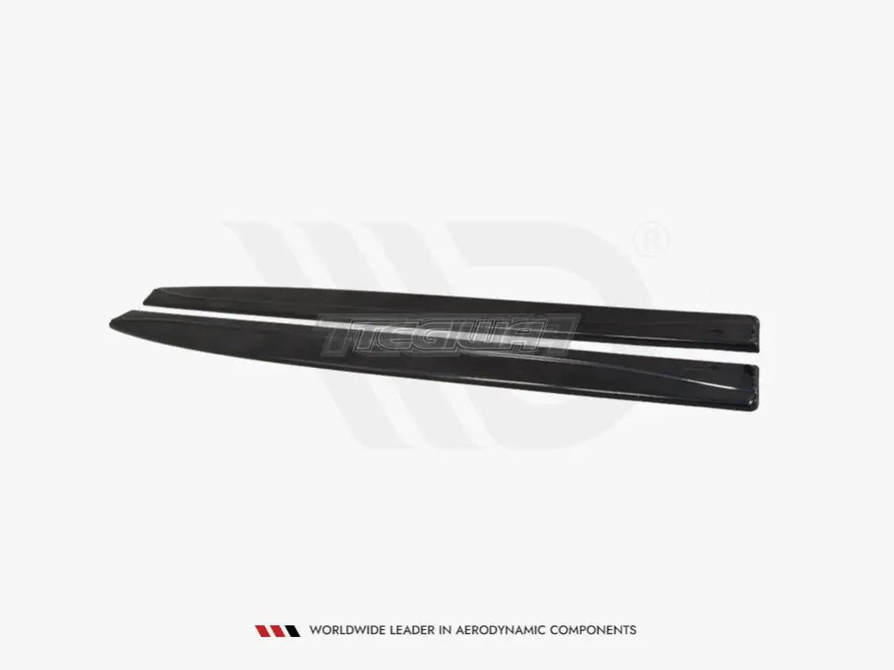 Maxton Design Side Skirts Diffusers BMW M4 F82 2014-20