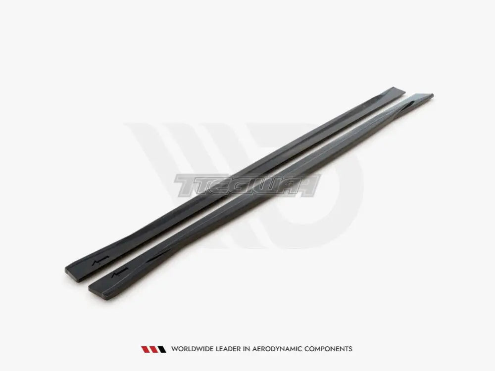 Maxton Design Side Skirts Diffusers BMW M4 F82 2014-