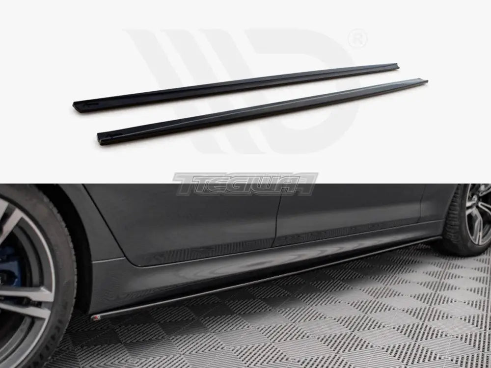 Maxton Design Side Skirts Diffusers BMW M5 F90 2017-