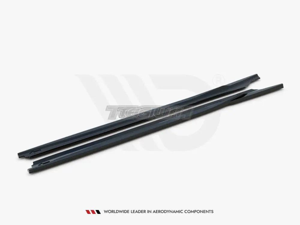 Maxton Design Side Skirts Diffusers BMW X1 M-pack F48 15-19