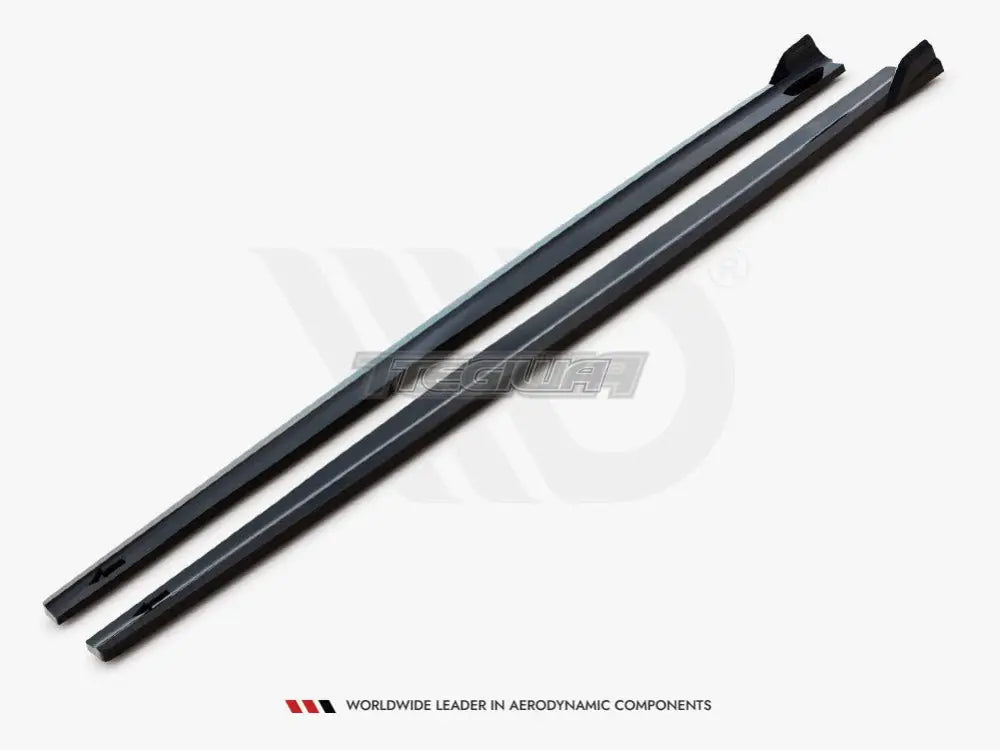 Maxton Design Side Skirts Diffusers BMW X3 M-Pack F25