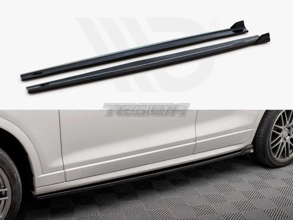 Maxton Design Side Skirts Diffusers BMW X3 M-Pack F25