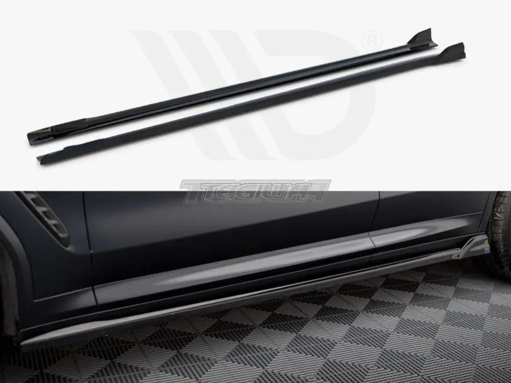 Maxton Design Side Skirts Diffusers BMW X3 M-Pack G01 Facelift