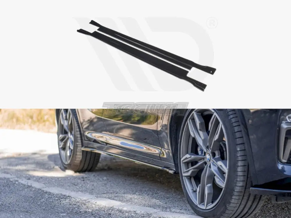 Maxton Design Side Skirts Diffusers BMW X4 M Sport G02 18-21