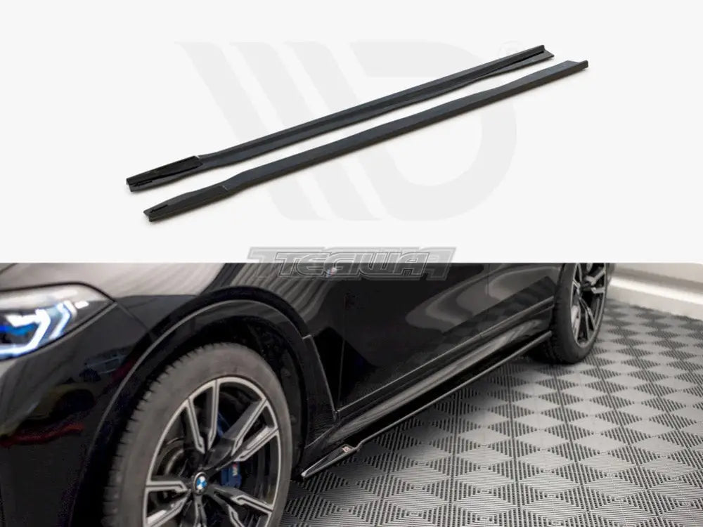 Maxton Design Side Skirts Diffusers BMW X7 G07 2018-