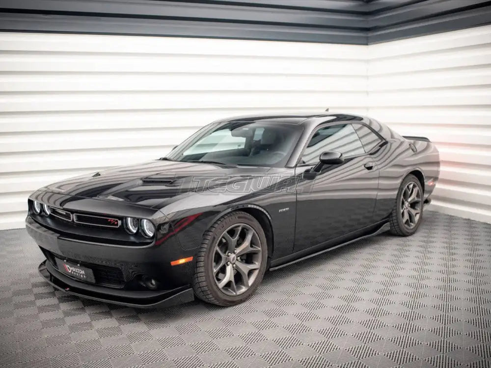 Maxton Design Side Skirts Diffusers Dodge Challenger RT MK3 Facelift 2014-