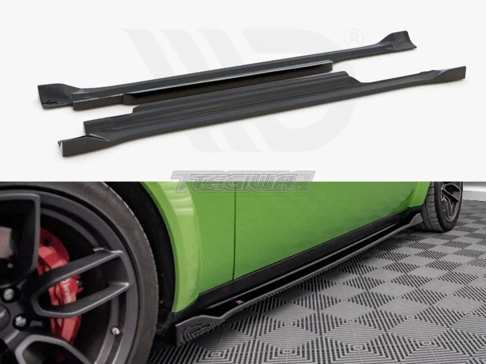 Maxton Design Side Skirts Diffusers Dodge Challenger SRT Hellcat MK3