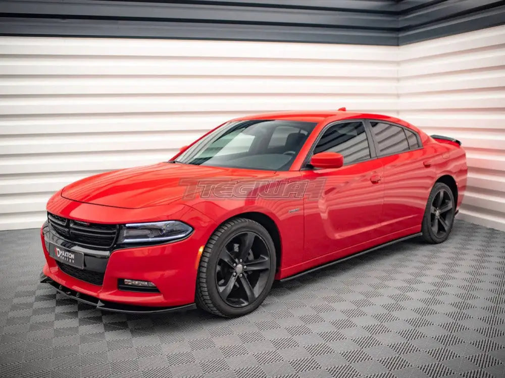 Maxton Design Side Skirts Diffusers Dodge Charger RT MK7 Facelift 2014-