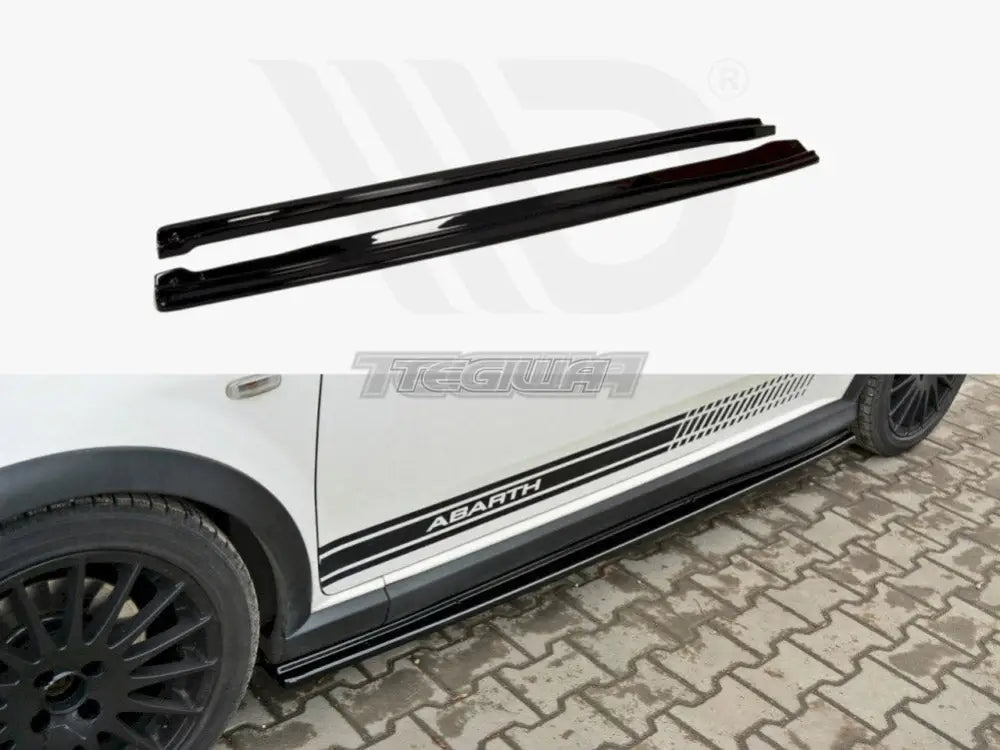 Maxton Design Side Skirts Diffusers Fiat Grande Punto Abarth