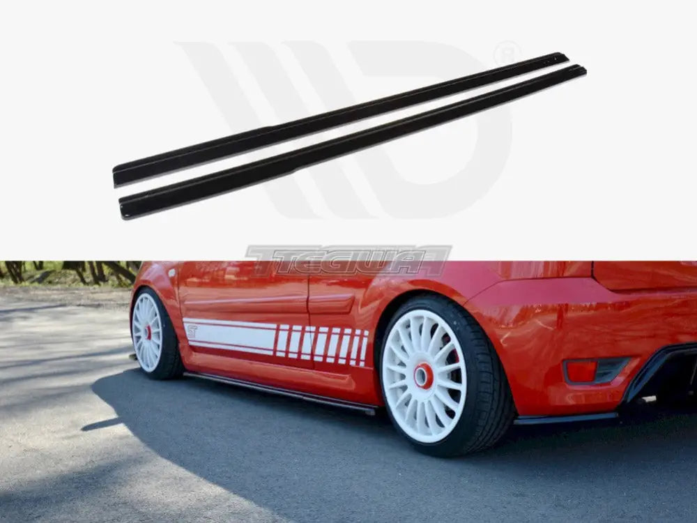 Maxton Design Side Skirts Diffusers Ford Fiesta MK6 ST 04-07