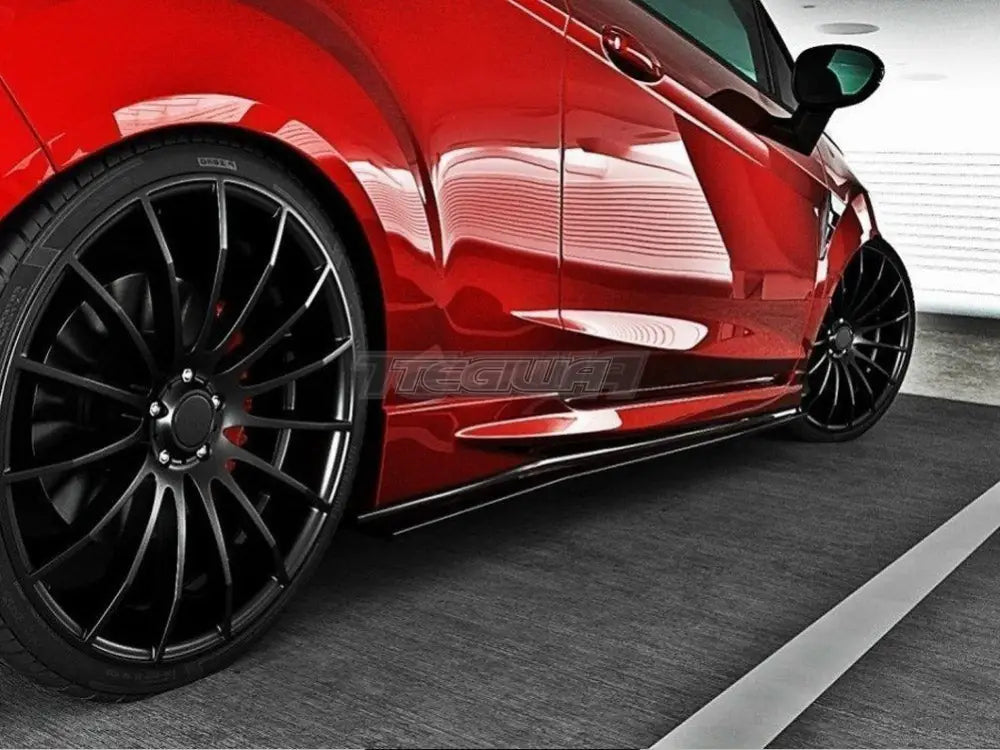 Maxton Design Side Skirts Diffusers Ford Fiesta ST ST-Line MK7 MK7 FL