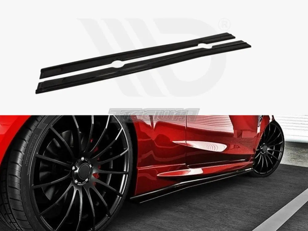 Maxton Design Side Skirts Diffusers Ford Fiesta ST ST-Line MK7 MK7 FL