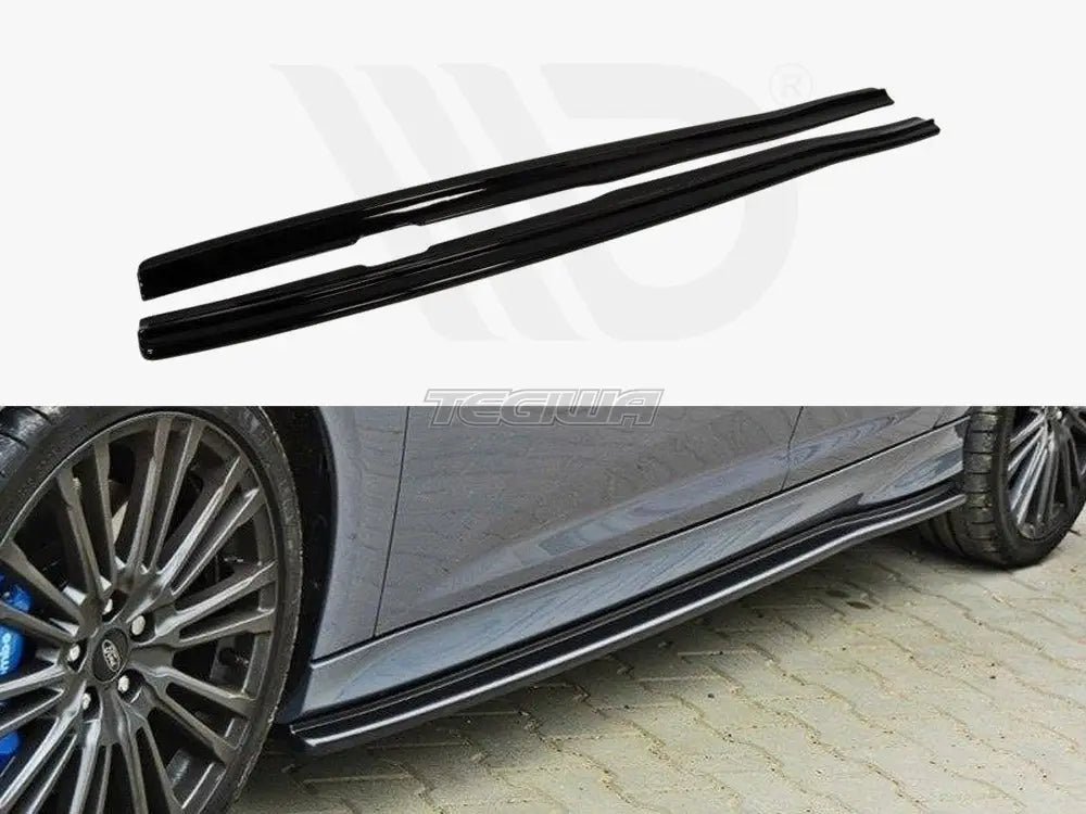 Maxton Design Side Skirts Diffusers Ford Focus MK3 RS MK 3.5 ST MK 3 ST