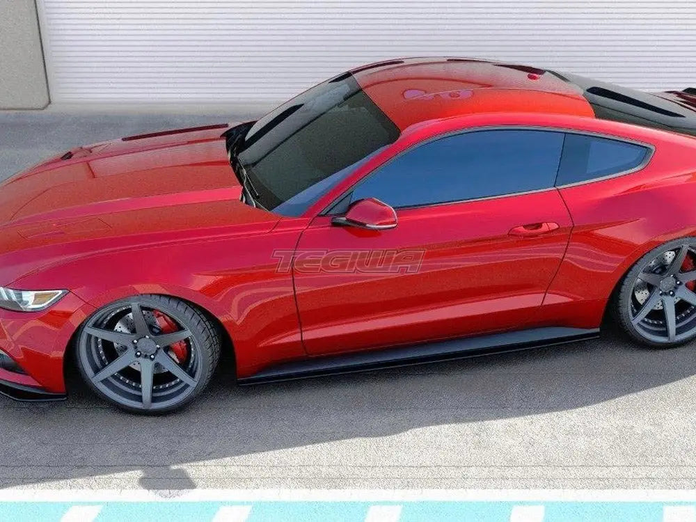 Maxton Design Side Skirts Diffusers Ford Mustang MK6 2014-17