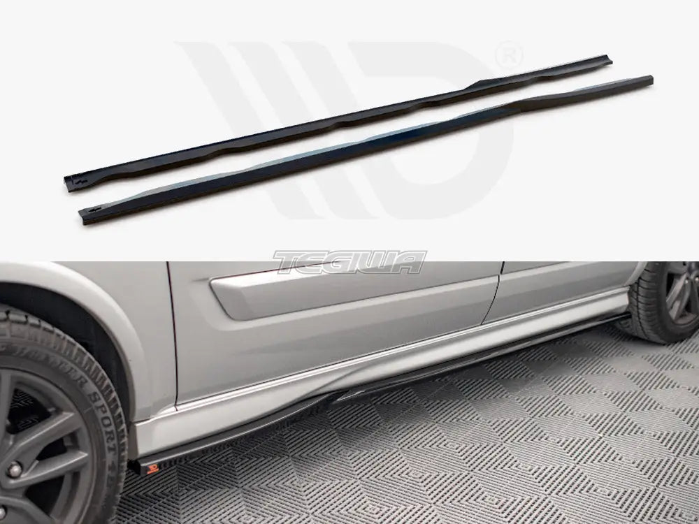 Maxton Design Side Skirts Diffusers Ford Transit Custom ST-Line Mk1 Facelift