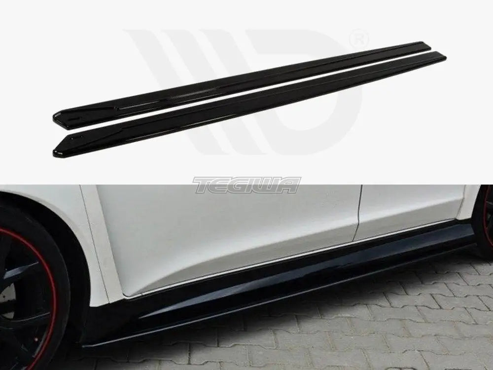 Maxton Design Side Skirts Diffusers Honda Civic IX Type R 15-17