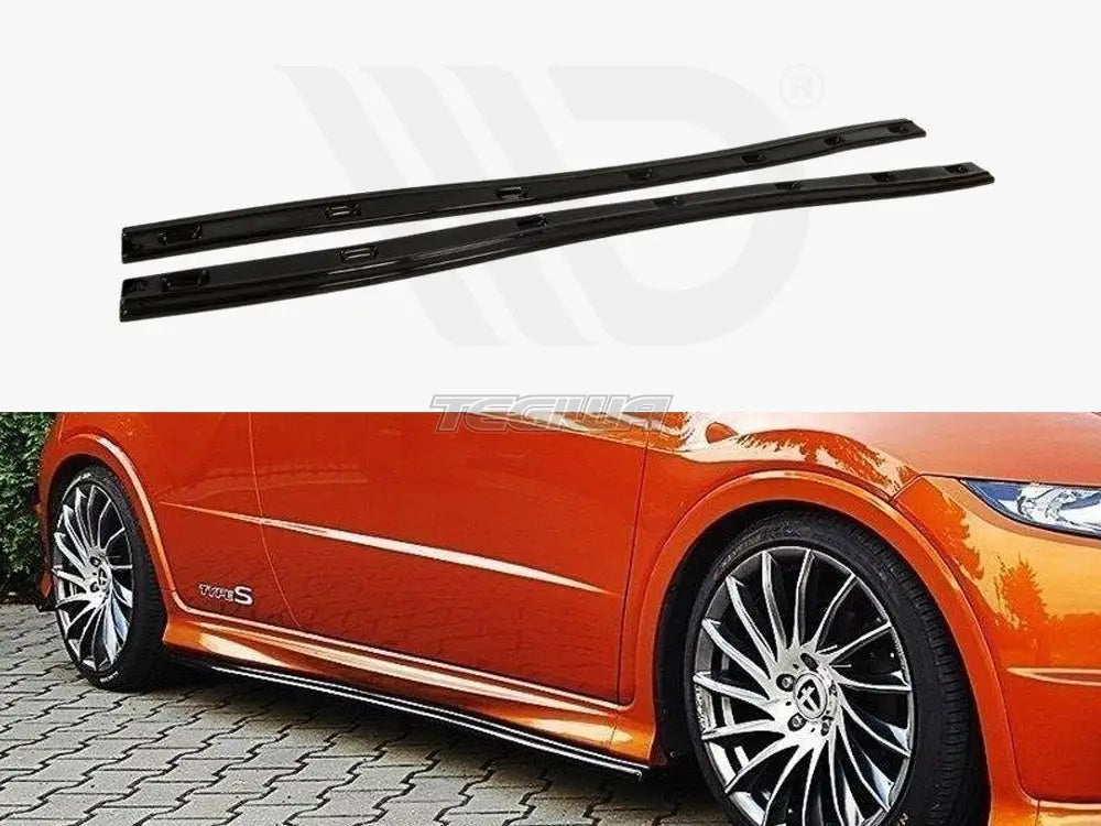 Maxton Design Side Skirts Diffusers Honda Civic VIII Type S R