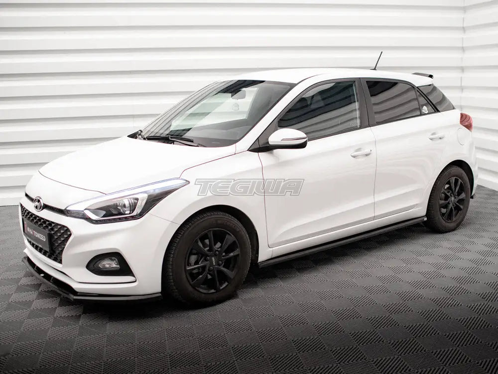 Maxton Design Side Skirts Diffusers Hyundai I20 Mk2 Facelift