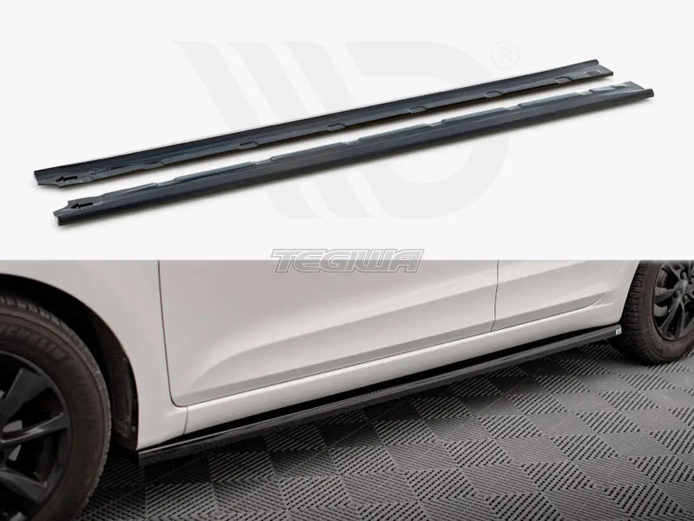 Maxton Design Side Skirts Diffusers Hyundai I20 Mk2 Facelift