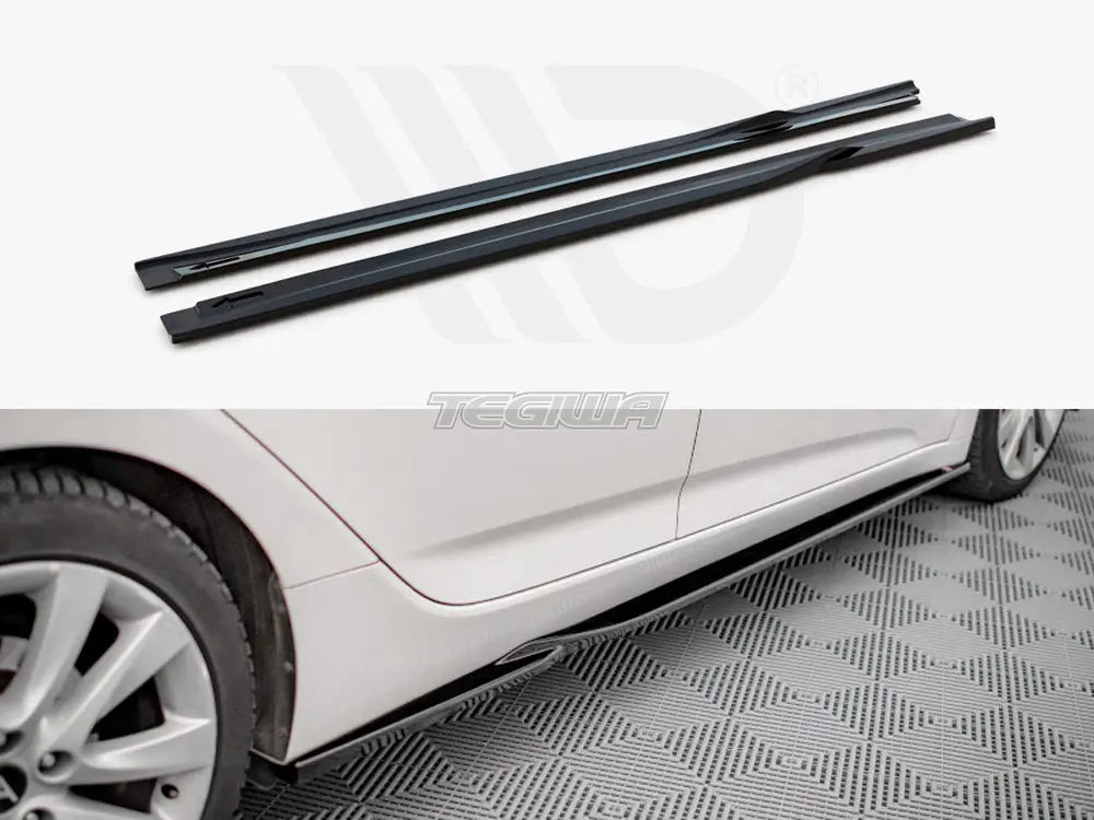 Maxton Design Side Skirts Diffusers Hyundai I40 MK1 11-14