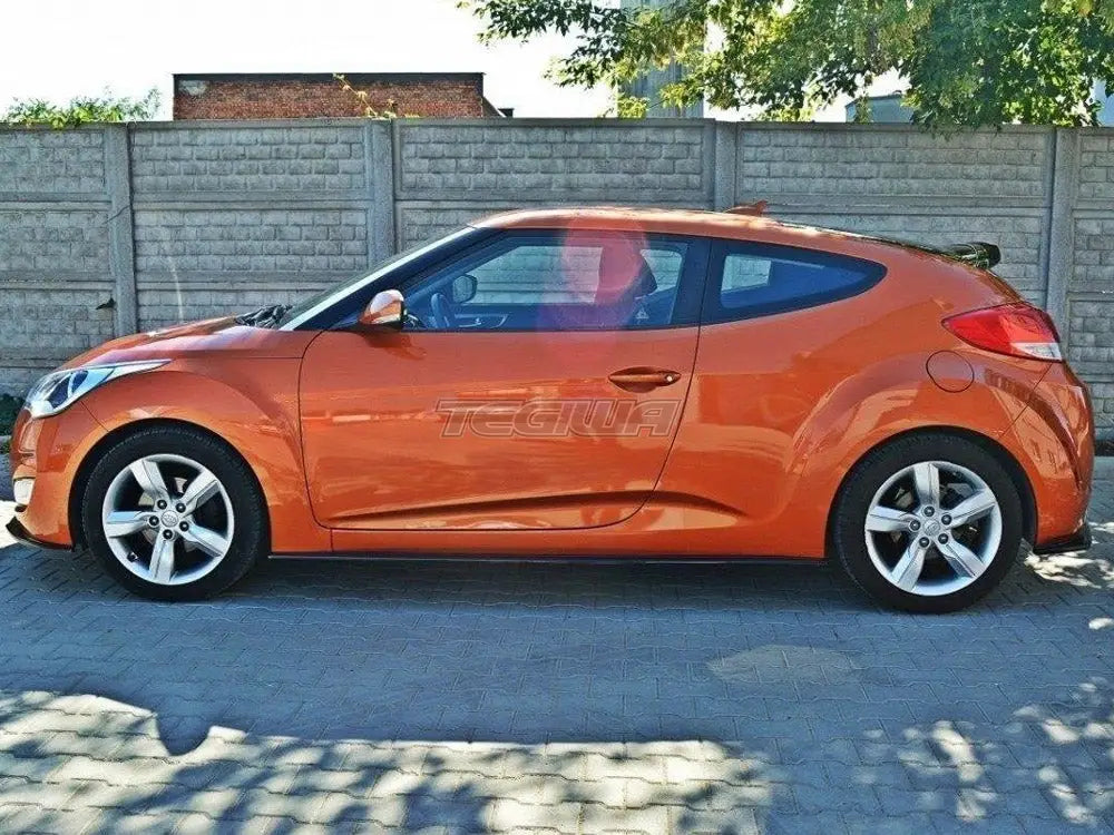 Maxton Design Side Skirts Diffusers Hyundai Veloster