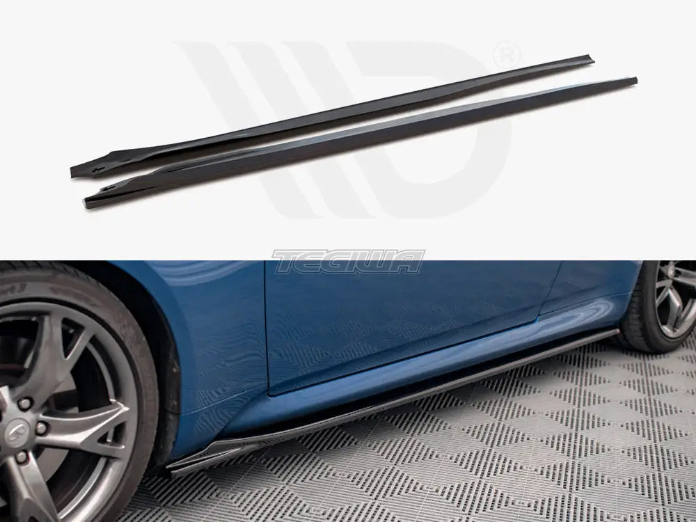 Maxton Design Side Skirts Diffusers Infiniti G37 Coupe