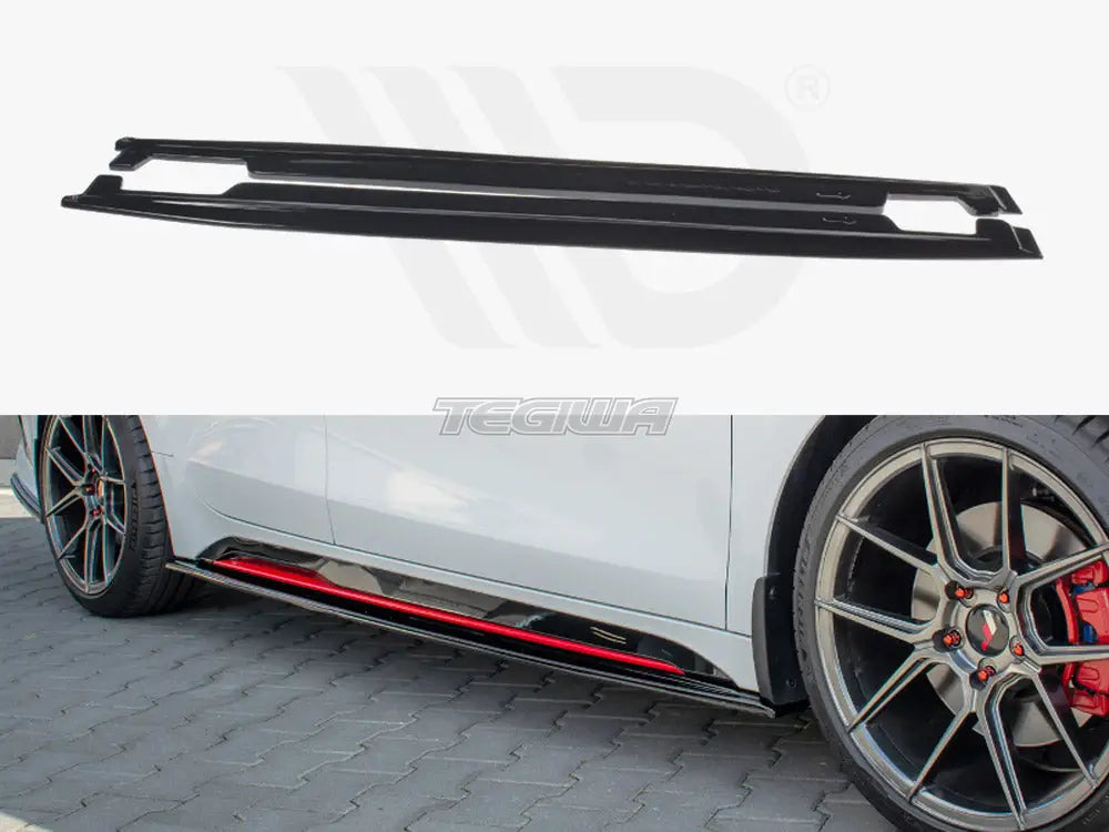 Maxton Design Side Skirts Diffusers KIA Proceed GT MK3 01-20