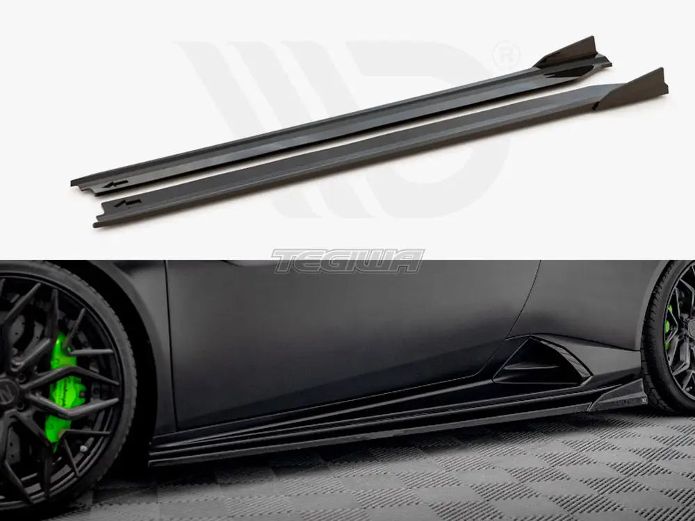 Maxton Design Side Skirts Diffusers Lamborghini Huracan EVO 2020-