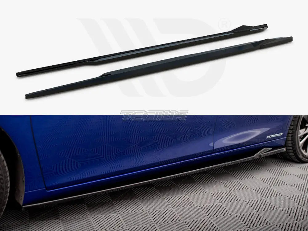 Maxton Design Side Skirts Diffusers Lexus ES F Sport Mk7