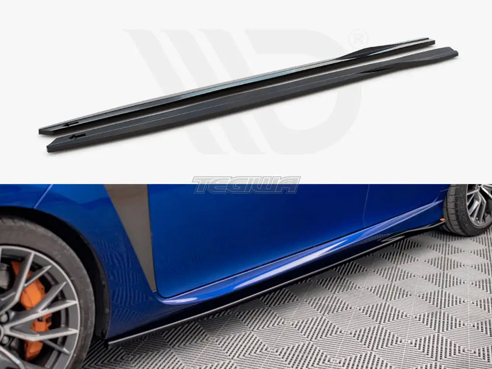 Maxton Design Side Skirts Diffusers Lexus GS F Mk4 Facelift