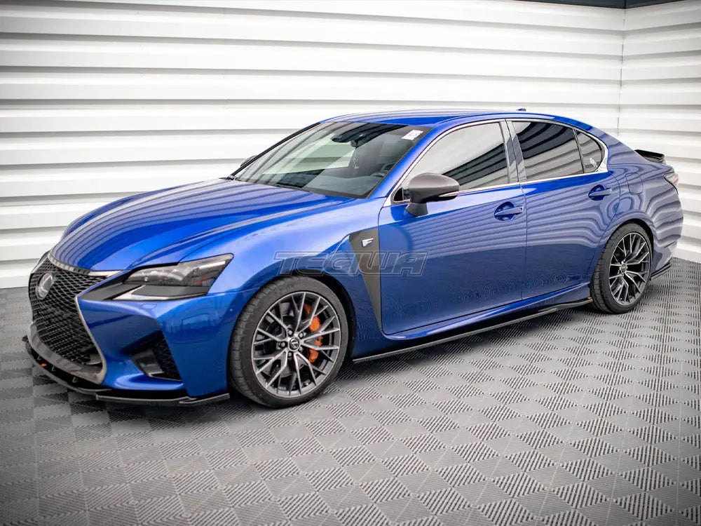 Maxton Design Side Skirts Diffusers Lexus GS F Mk4 Facelift