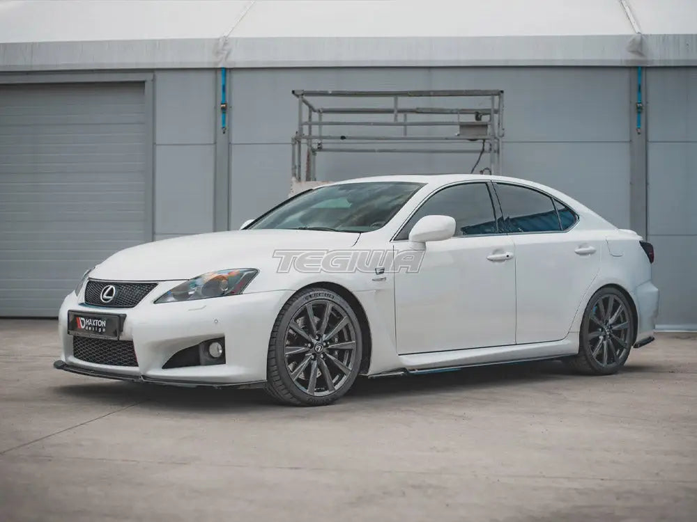 Maxton Design Side Skirts Diffusers Lexus IS F MK2 09-13