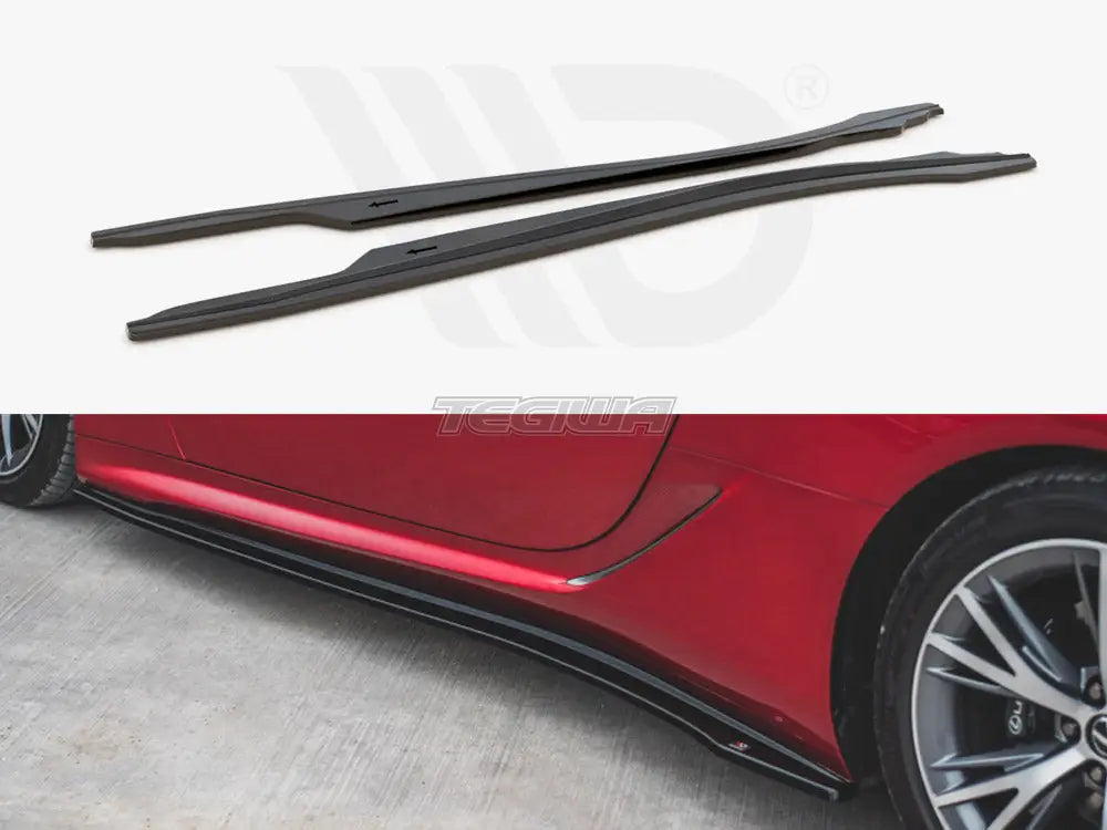 Maxton Design Side Skirts Diffusers Lexus LC 509 2017-